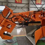 Excavating loader (slag raking machine) diesel electric dual power - Shandong Machinery
